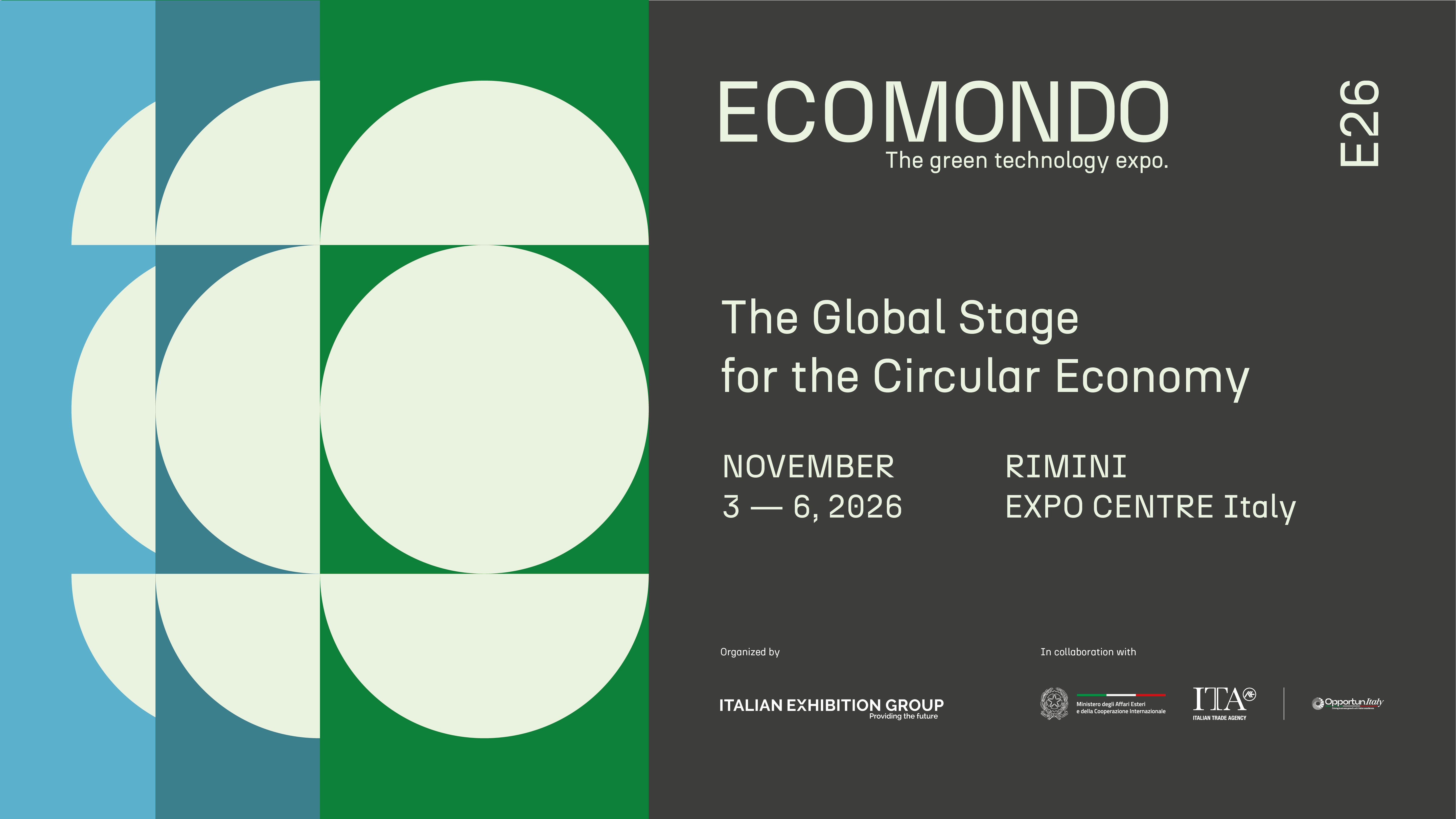 ECOMONDO 2026 xalqaro ko‘rgazmasida ishtirok etish imkoniyati!